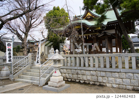 柏木神社　境内　東京都北区神谷 124462483
