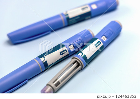 Insulin injection pen or insulin cartridge pen for diabetics and weight loss. Insulin injection pen or insulin cartridge pen for diabetics and weight loss. 124462852