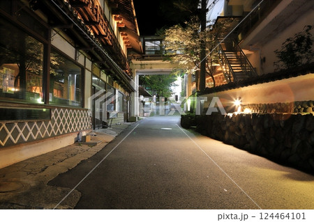 四万温泉 夜景 四万温泉 夜景 124464101