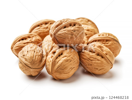 クルミのイメージ素材 クルミのイメージ素材 124468218