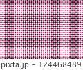 チェックパターン：壁紙・背景におすすめの素材 124468489