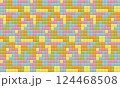 ブロックパターンによる壁紙・背景におすすめの素材 124468508