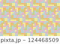 ブロックパターンによる壁紙・背景におすすめの素材 124468509
