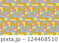 ブロックパターンによる壁紙・背景におすすめの素材 124468510
