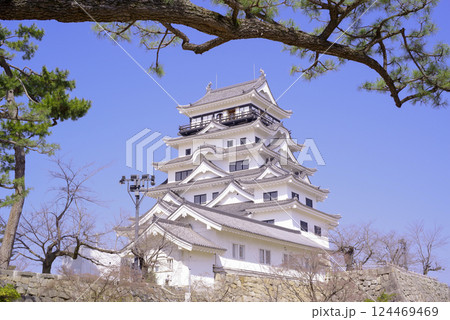 福山城の天守閣 福山城の天守閣 124469469