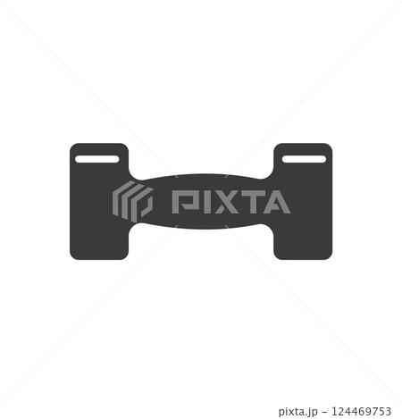 dumbbell icon design 124469753