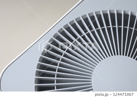 air purifier technology clean dust pm 2.5 in living room inside home for healthy care 124471067