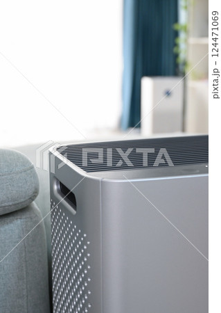 air purifier technology clean dust pm 2.5 in living room inside home for healthy care air purifier technology clean dust pm 2.5 in living room inside home for healthy care 124471069