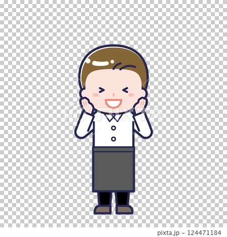 ホールスタッフ/男性 21 ホールスタッフ/男性 21 124471184