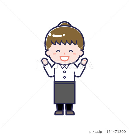 ホールスタッフ／女性 07 124471200