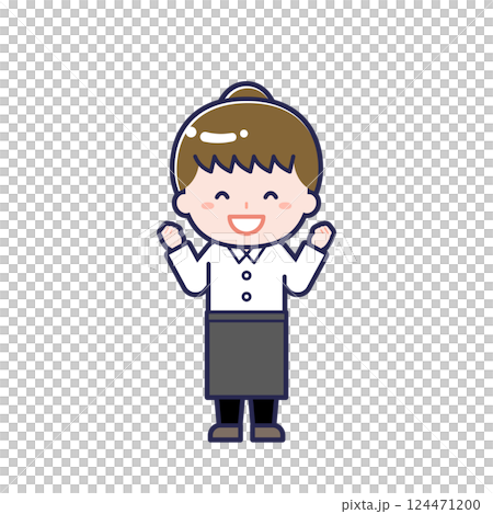 ホールスタッフ／女性 07 124471200