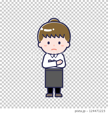 ホールスタッフ／女性 30 124471223