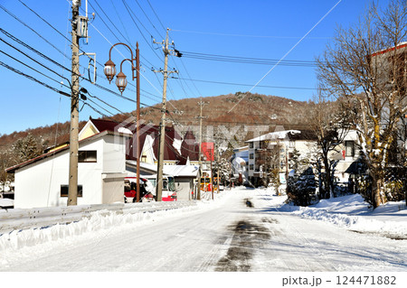 菅平高原(白金ゲレンデ~表太郎ゲレンデ)の道路 (長野県上田市) 【2025.3】 菅平高原(白金ゲレンデ~表太郎ゲレンデ)の道路 (長野県上田市) 【2025.3】 124471882
