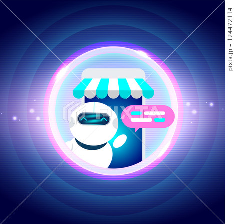 AI Chatbot Innovation and Future Technology Concept 124472114