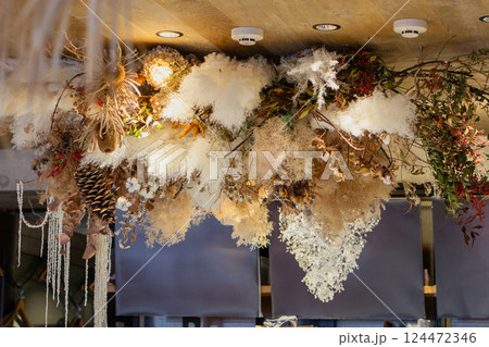 ドライフラワー　秋冬 124472346