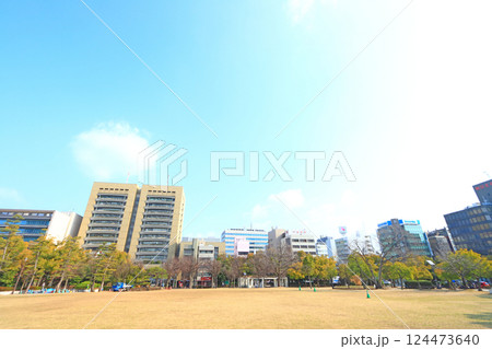 香川県高松市、高松市役所の風景 124473640