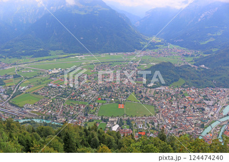 インターラーケンの街並み インターラーケンの街並み 124474240
