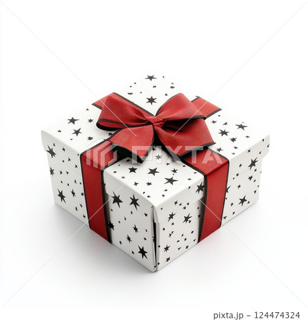 gift box isolated on the white background gift box isolated on the white background 124474324