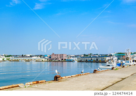 道東 根室港 124474414