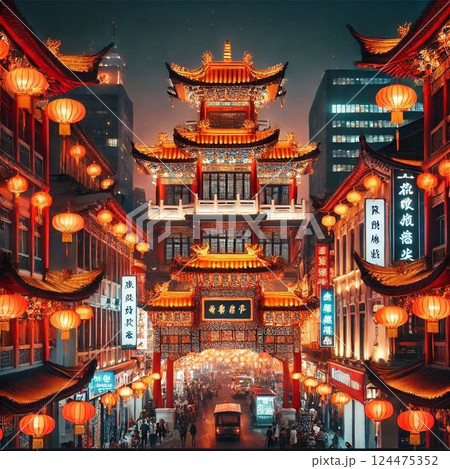 中国シティ 124475352