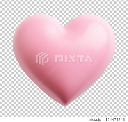 Pink Heart 124475846