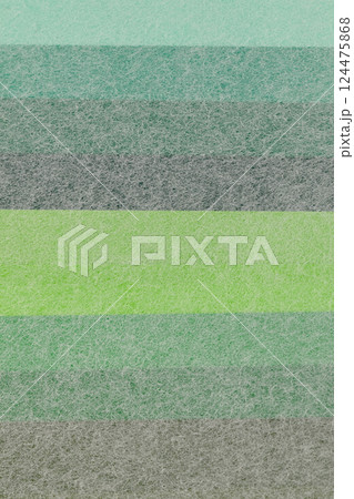 和紙と折紙のコラボ【緑系グラデーション背景素材】 124475868