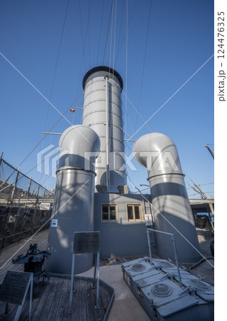 記念艦 三笠 煙突 記念艦 三笠 煙突 124476325