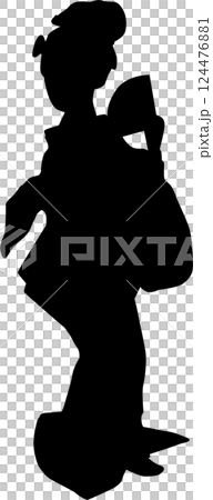 Maiko Silhouette 124476881