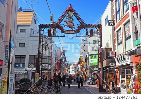 東急電鉄 元住吉駅西口　ブレーメン通り商店街 124477263