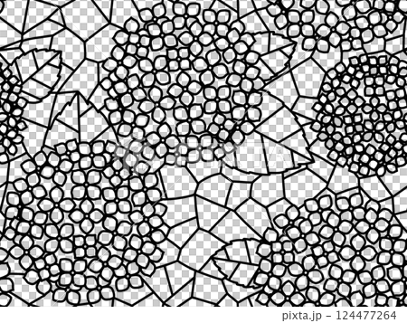 アジサイのステンドグラス A-1 アジサイのステンドグラス A-1 124477264