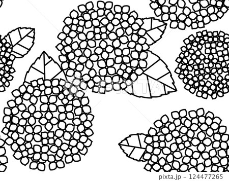 アジサイのステンドグラス A-2 アジサイのステンドグラス A-2 124477265