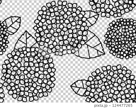 アジサイのステンドグラス A-2 アジサイのステンドグラス A-2 124477265