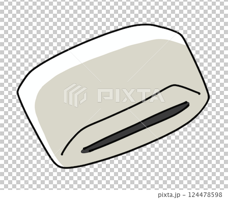 ゆるめシンプルな有平糖 ベタ塗り ゆるめシンプルな有平糖 ベタ塗り 124478598