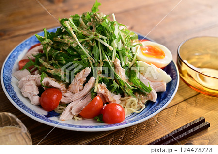 ラーメンサラダ 124478728