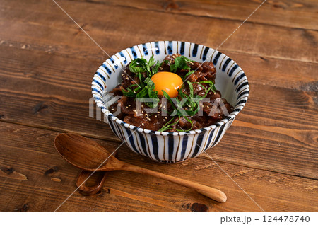 牛カルビ丼 124478740