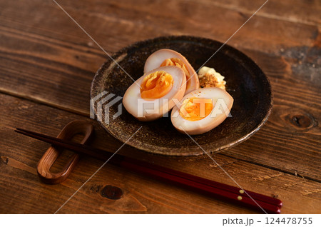 味つけたまご 味つけたまご 124478755