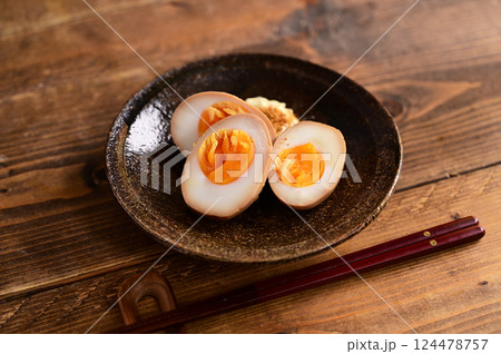 味つけたまご 124478757