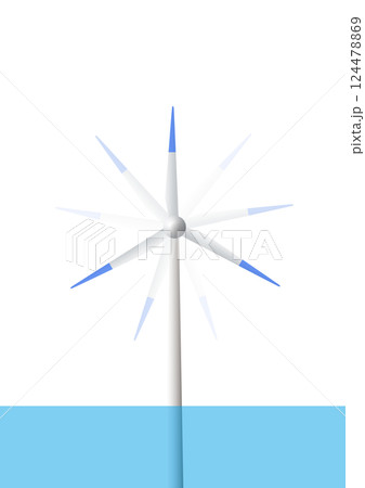 洋上風力発電 洋上風力発電 124478869