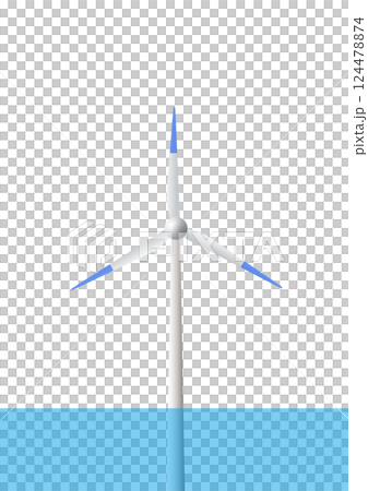 洋上風力発電 洋上風力発電 124478874