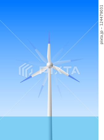 洋上風力発電 洋上風力発電 124479031