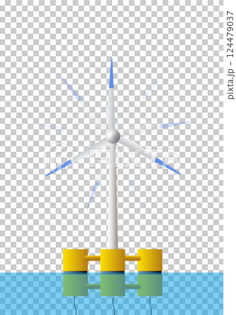 洋上風力発電 124479037