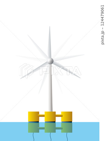 洋上風力発電 洋上風力発電 124479061