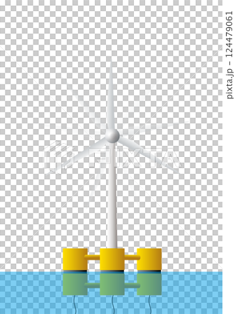 洋上風力発電 洋上風力発電 124479061