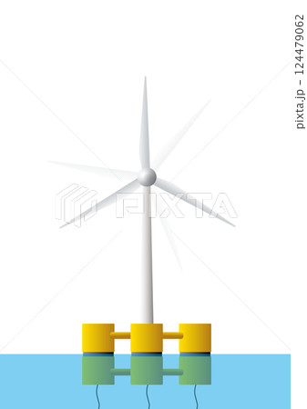 洋上風力発電 洋上風力発電 124479062