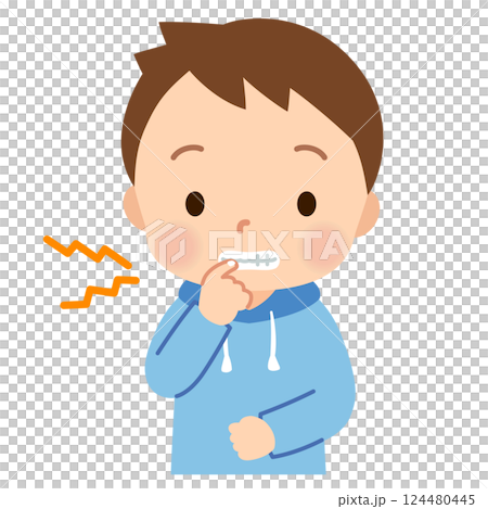 有咬指甲習慣的兒童:發展障礙 有咬指甲習慣的兒童:發展障礙 124480445