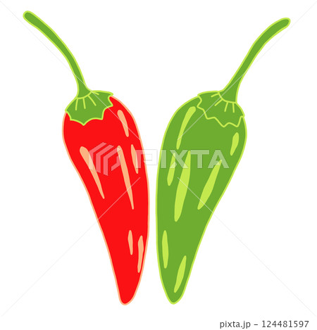 唐辛子 唐辛子 124481597