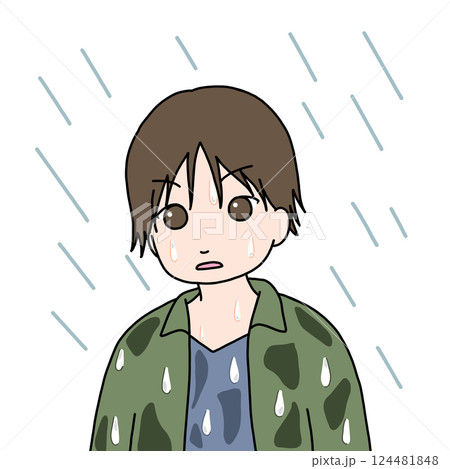 濡れる 124481848