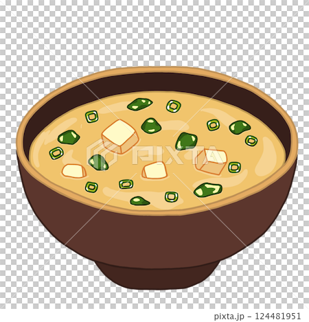 味噌汁 味噌汁 124481951