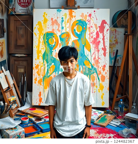 【ボクのアトリエ2】天才少年アーティストの奇抜なアトリエ図-その2 124482367