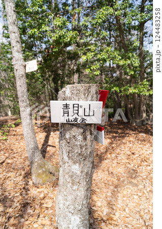 青貝山の山頂（大阪府豊能郡豊能町） 124483258